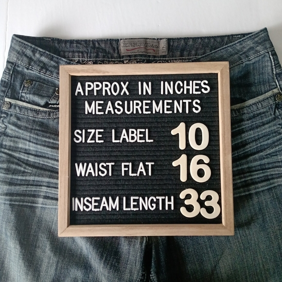 LOIS Womens Relaxed Fit Distressed Denim Blue Jeans Size 10 - Picture 11 of 11